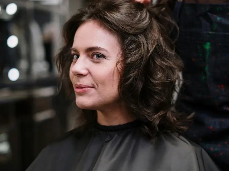 Haircut in unique hair and beauty spa