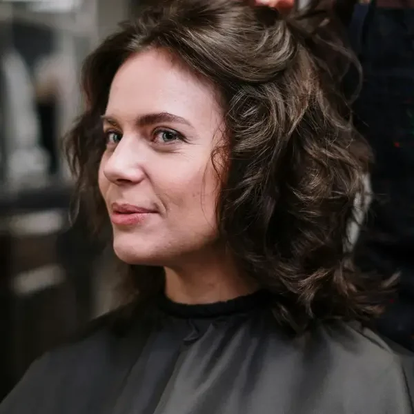 Haircut in unique hair and beauty spa